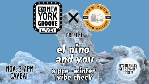 Poster: New York Groove, Caveat, Nov 3