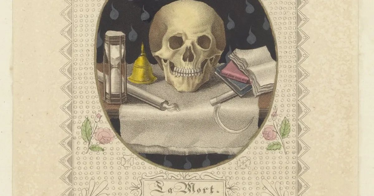 Affiche : Memento mori : la mort illustrée
