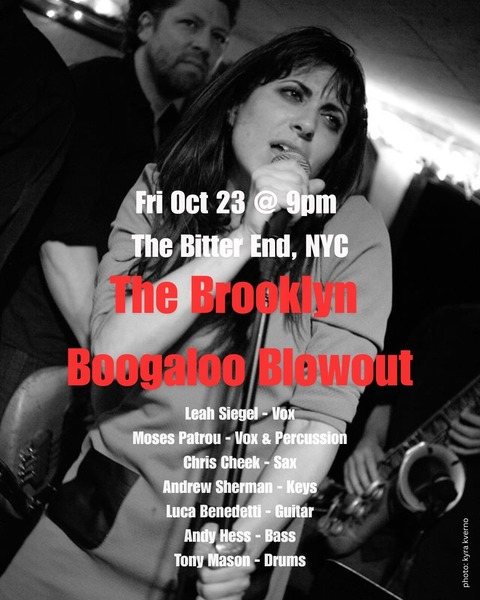 Poster: The Brooklyn Boogaloo Blowout