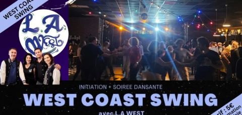 Affiche : Initiation et soirée WCS à Nantes, Le Bal Pop', 10 déc.