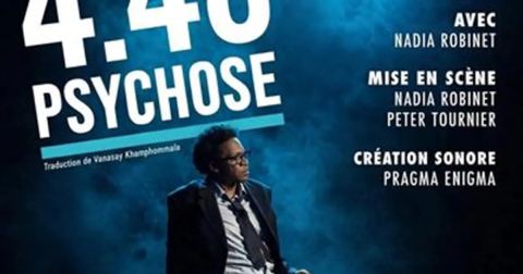 Affiche : 4.48 psychose, La Petite Croisée des Chemins, 30 oct.