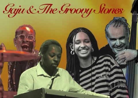 Affiche : Gaju and The Groovy Stones, The Music Village, 11 nov.