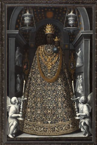Poster: Carlo Saraceni's Our Lady of Loreto and Peruvian Viceregal Statue Paintings, New Orleans Museum of Art (NOMA), Dec 6
