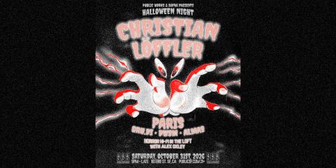 Poster: Christian Löffler >, Public Works, Oct 31