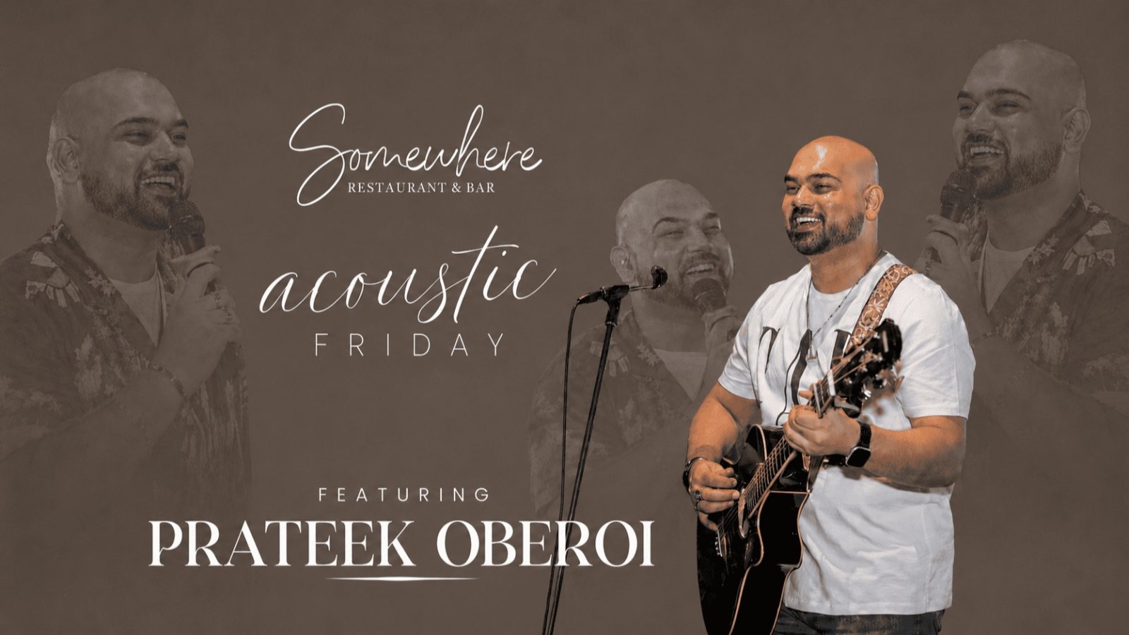 Poster: Acoustic Friday