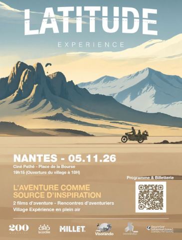 Poster: Soirée Latitude Expérience, Cinéma Pathé Nantes, Nov 5