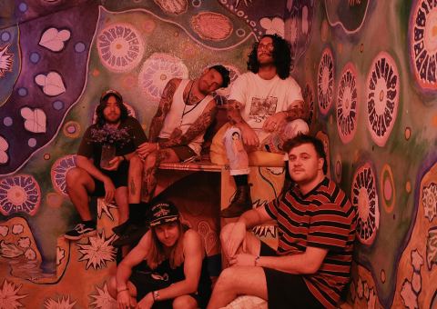 Plakat: Psychedelic Porn Crumpets + GROS CŒUR + LICKING RAINBOWS, Les Docks, 13. Nov.