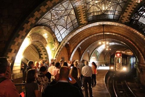 Poster: Jewel in the Crown: Old City Hall Station, New York Transit Museum, Nov 4