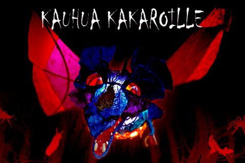 Juliste: Kauhua kakaroille, Itäkeskuksen kirjasto, 31.10.