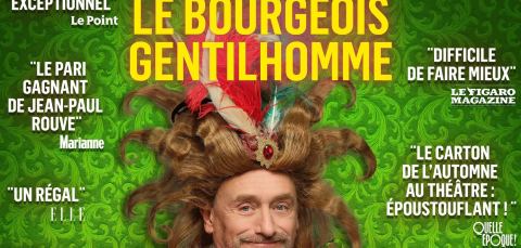 Affiche : LE BOURGEOIS GENTILHOMME - avec Jean-Paul ROUVE, Parc des Bretonnières, 25 nov.