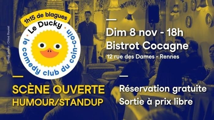 Affiche : Scène Ouverte Humour / Stand-up