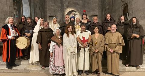 Affiche : Spectacle "Si Victor m'était conté", Abbaye Saint Victor, 24 oct.