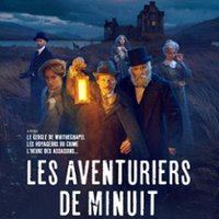 Affiche : Les Aventuriers de Minuit, Théâtre Marigny, 24 oct.