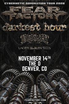 Cartel: Fear Factory, Oriental Theater, 14 nov