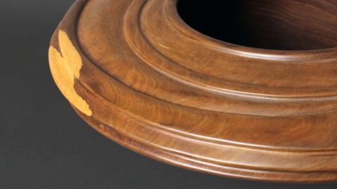 Poster: Wood for Function and Expression, Brunnier Art Museum, Aug 25
