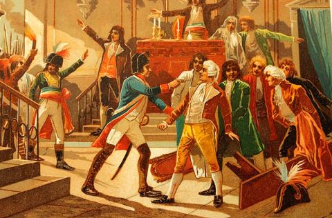 Poster: Destins croisés de trois artistes sous la Révolution française et l’Empire, Salle Le Lavoir, Nov 4