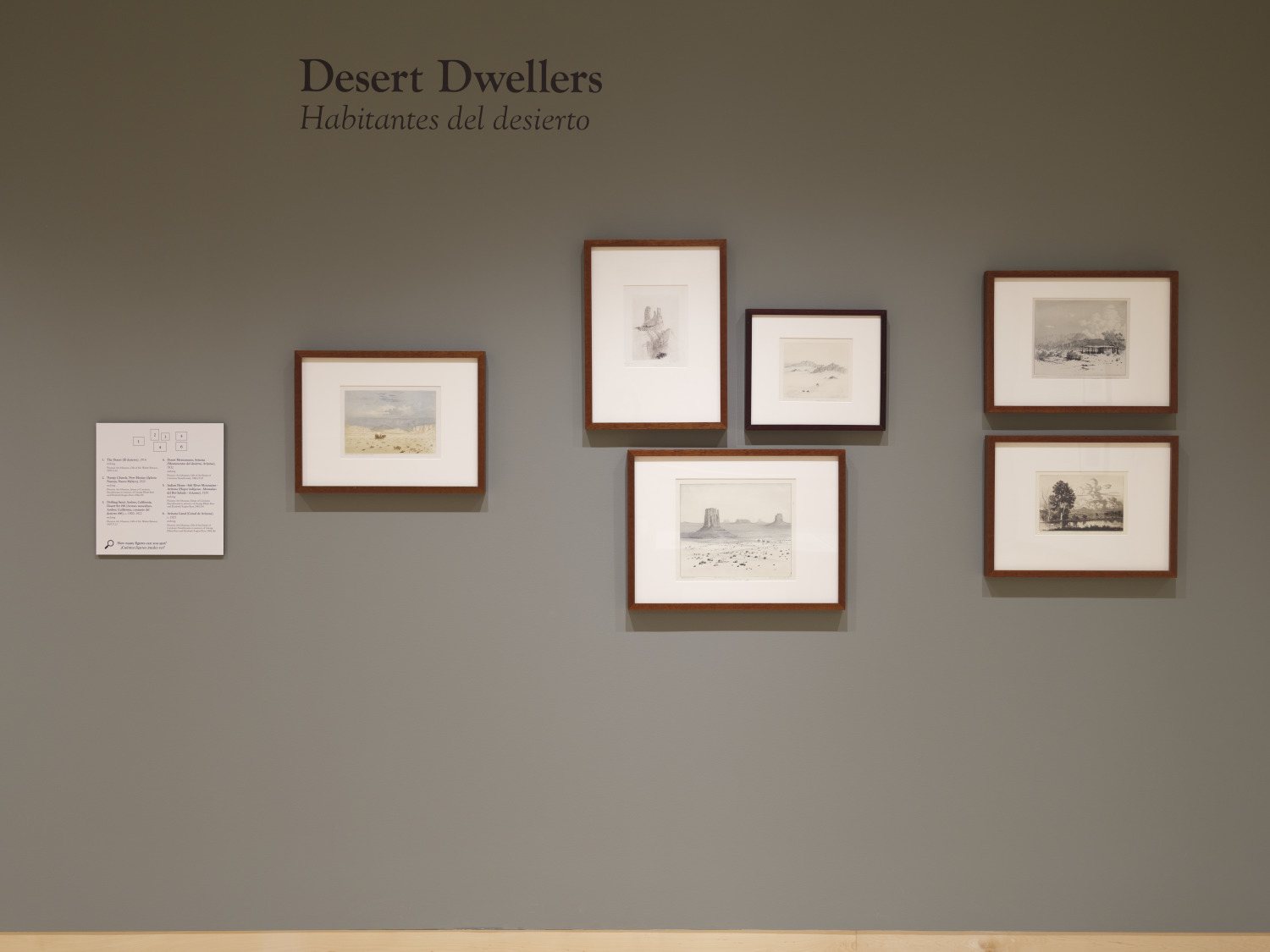 Poster: George Elbert Burr: The Desert Etchings
