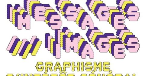Affiche : Messages / Images, graphisme d'intérêt général, Médiathèque François-Mitterrand - Les Capucins, 29 sept.