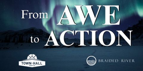 Poster: From Awe to Action: In Right and Respectful Relations, Town Hall Seattle, Nov 13