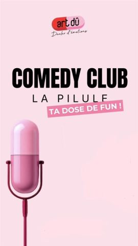 Affiche : Comedy Club, L'Art Dû, 20 sept.