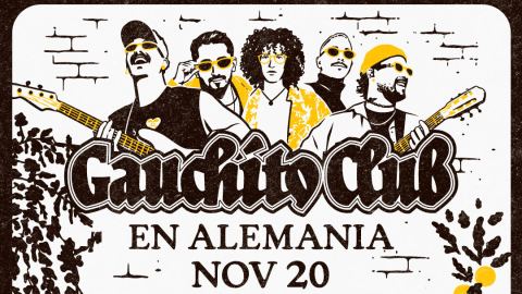 Plakat: Gauchito Club, Badehaus, 20. Nov.