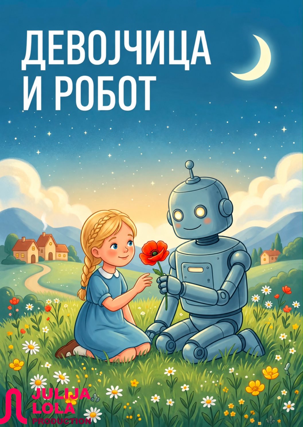 Плакат: Predstava za decu„Devojčica i robot“