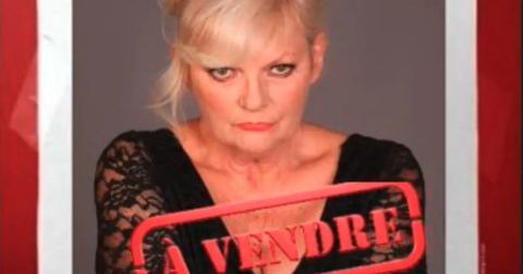 Affiche : Muriel Montossey dans Belle-mère à vendre, Théâtre à l'Ouest, 7 nov.