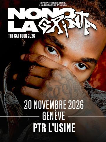 Affiche : Nono la Grinta, L'Usine, 20 nov.