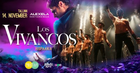 Poster: Los Vivancos - Live, Alexela Kontserdimaja, Nov 14