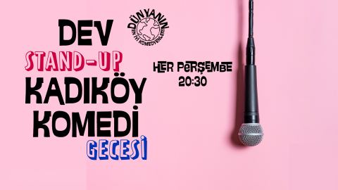 Afiş: Stand Up Kadıköy Komedi Gecesi, Corner Kadıköy, 29 Eki