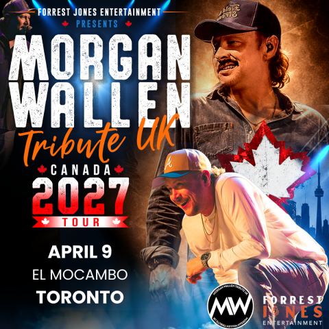 Plakat: MORGAN WALLEN Tribute UK, El Mocambo, 9. Apr.