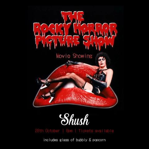 Poster: The Rocky Horror Picture Show – Movie @ Shush, The Reg, Oct 28