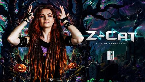 Poster: Z-Cat Live in Bangalore, High Ultra Lounge, Oct 31