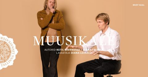 Poster: Muusikale, Tallinna Linnateater, Oct 28