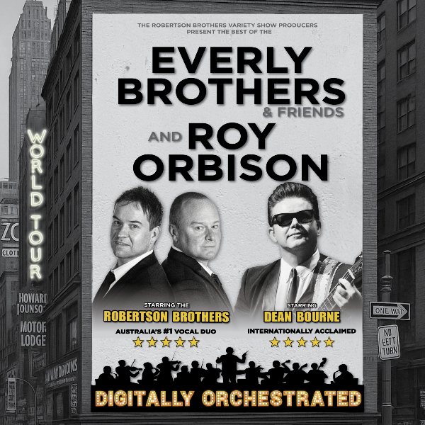 Poster: Everly Brothers & Friends & Roy Orbison