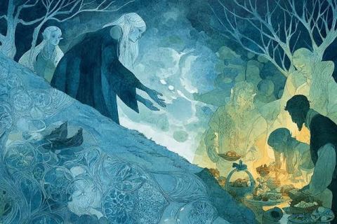 Poster: Gaillimh Ah-Boo! Rituals of the Sidhe, Circle of Life Commemorative Garden, Oct 29