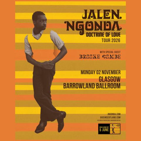 Poster: JALEN NGONDA, Barrowland Ballroom, Nov 2