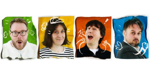 Poster: The Seriously Stupid Show, Unity Theatre, Oct 17