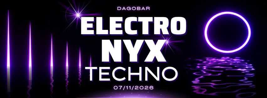 Poster: ElectroNyx Techno