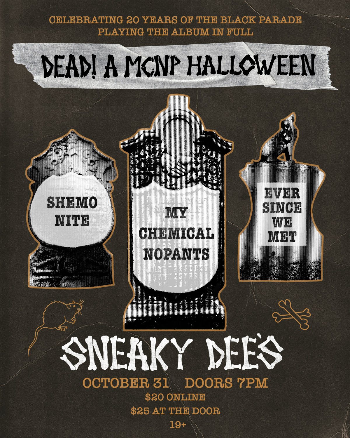 Poster: Dead! A MCNP Halloween
