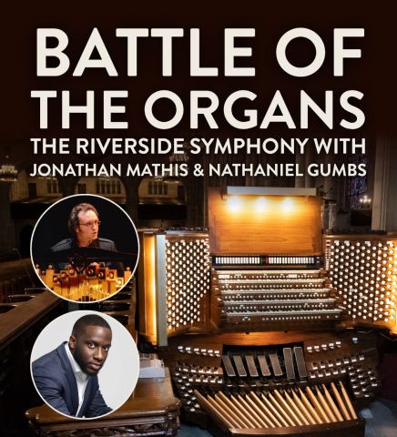 Poster: Battle of the Organs, The Riverside Church, Nov 15