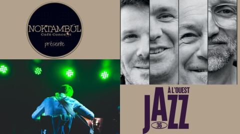 Affiche : Zorglut • Sax 4tet //+// Nicolas Gourlay trio • Jazz moderne, Noktambül, 7 nov.