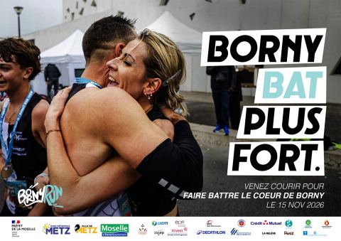 Affiche : Borny Run 2e edition, Quartier de Borny, 15 nov.