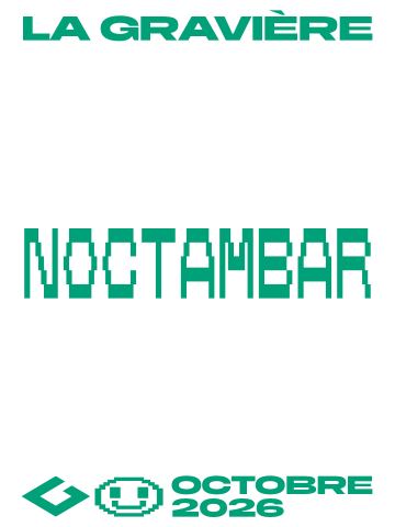 Affiche : Noctambar, La Gravière, 29 oct.