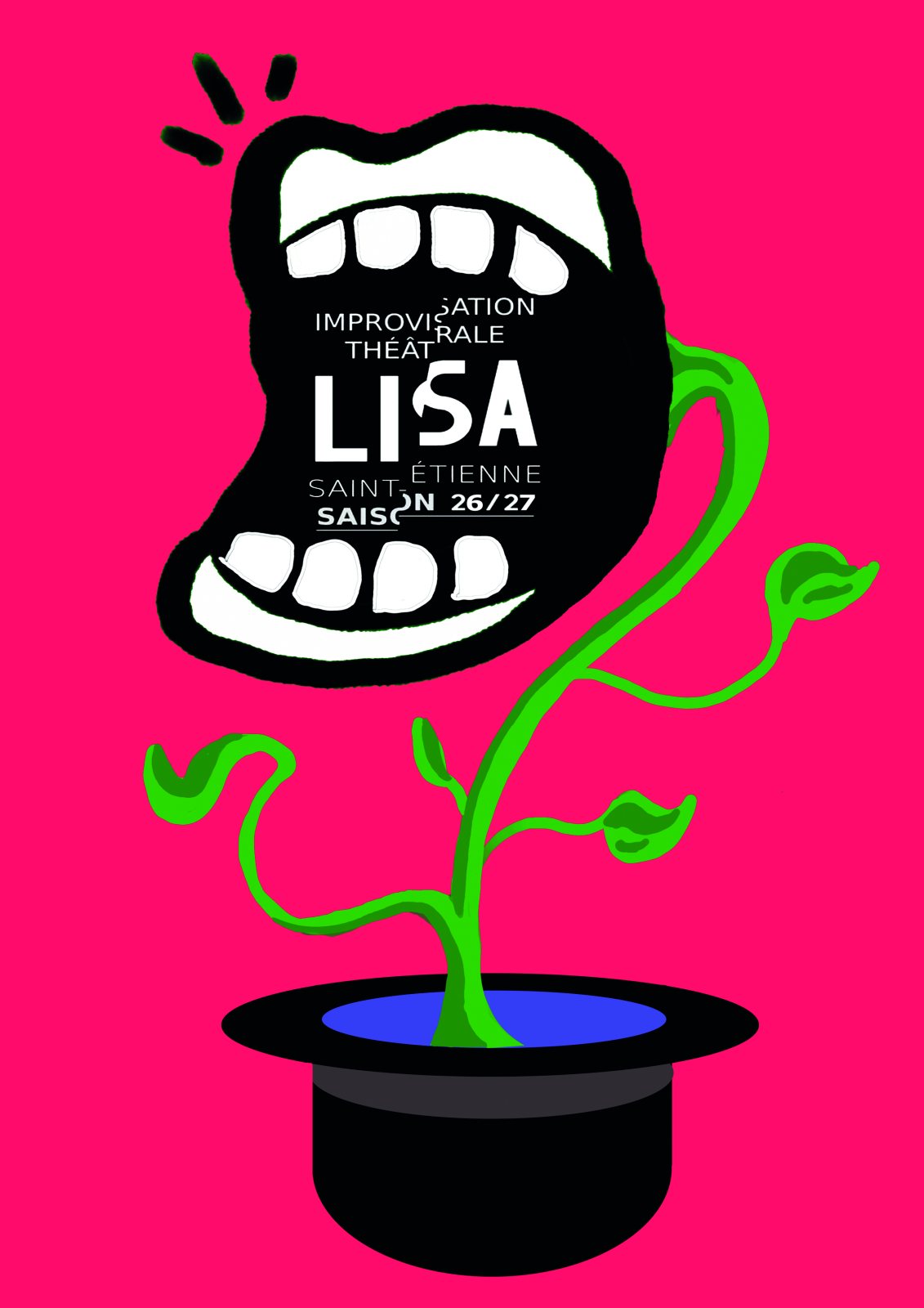 Poster: Les Lundis de L’Impro