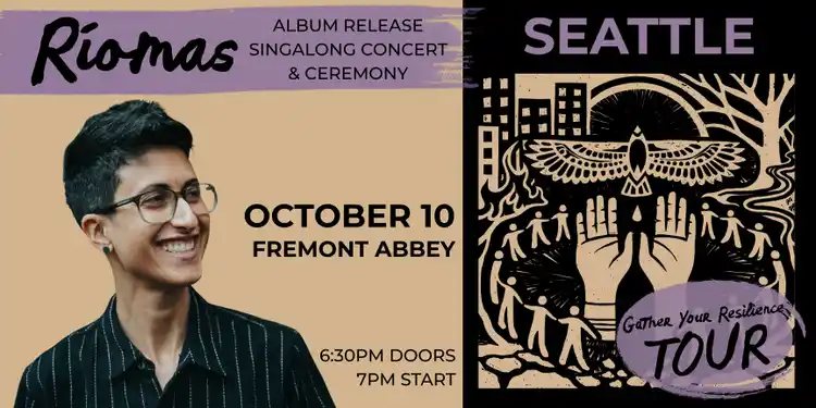 Poster: Ríomas (Album Release Sing-a-long Concert)