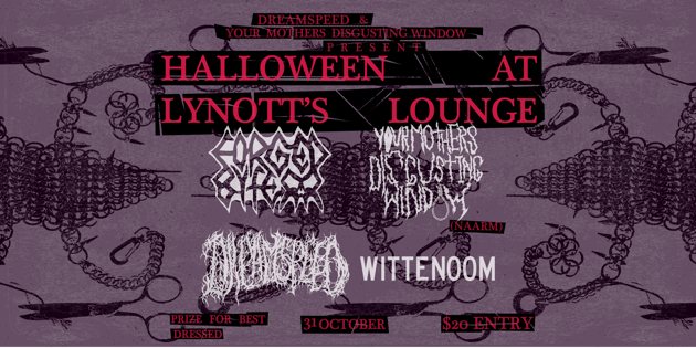 Poster: Halloween at Lynott's
