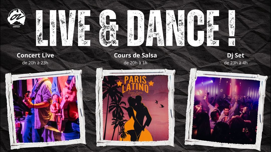 Poster: Thursday Live & Dance ! 29/10