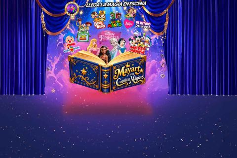Cartel: Mayart y sus Cuentos Magicos, Teatro 11 de Julio, 8 nov
