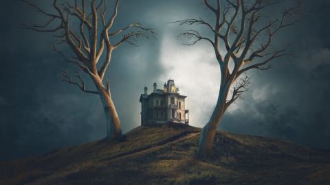 Poster: The Haunting of Hill House, Palace Theatre Manchester, Oct 27
